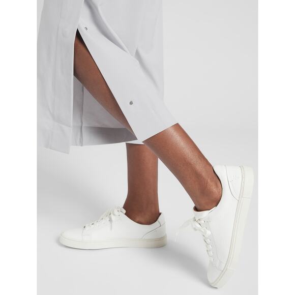 Athleta Women's Tribeca Crop Wide Leg Pants in Galactic Gray Size 4 - Picture 4 of 9